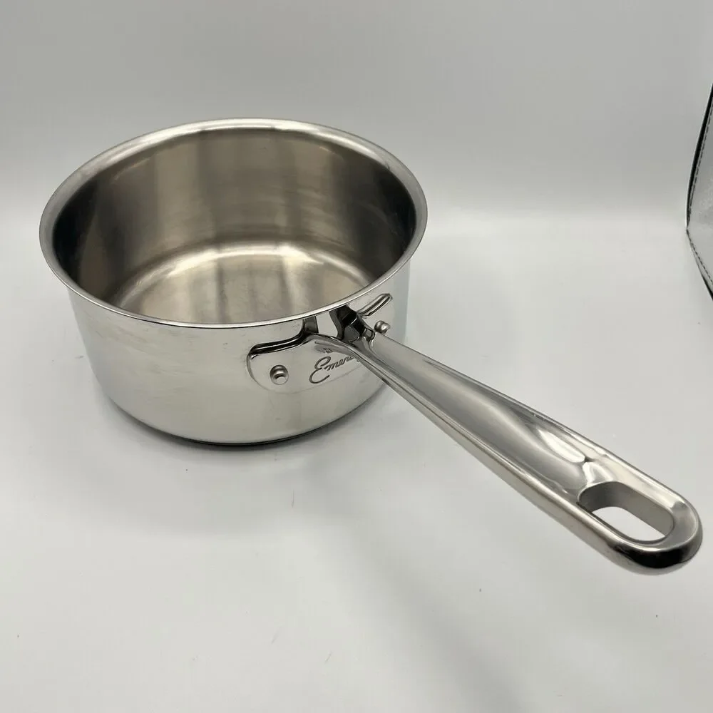 Emeril Lagasse 2 Qt Saucepan Copper Core Stainless Steel All Clad NO LID